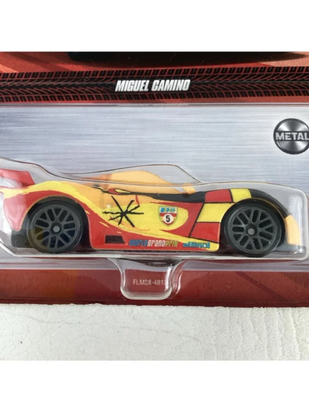 Disney Pixar Cars 2 Miguel Camino Diecast Metal Toy Car New Sealed 2021 Mattel
